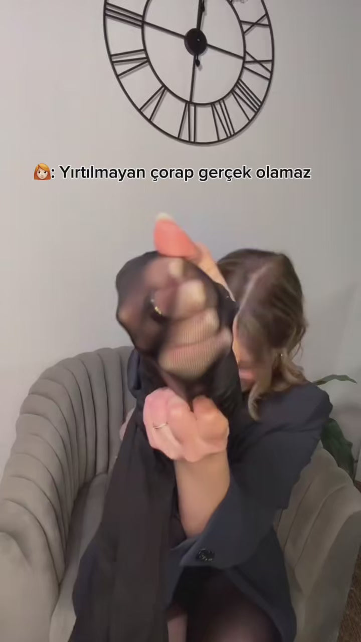 Yırtılmaz & İnceltici Etkili Külotlu Çorap video